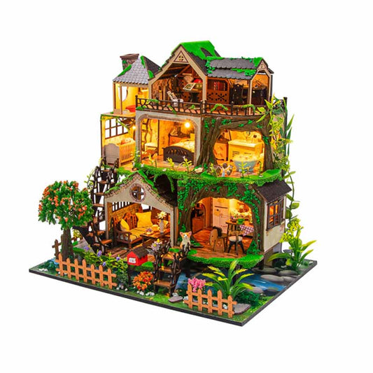 Fairytale Forest | DIY Miniature House Kit 3D Wooden Model DIY Gift Puzzle