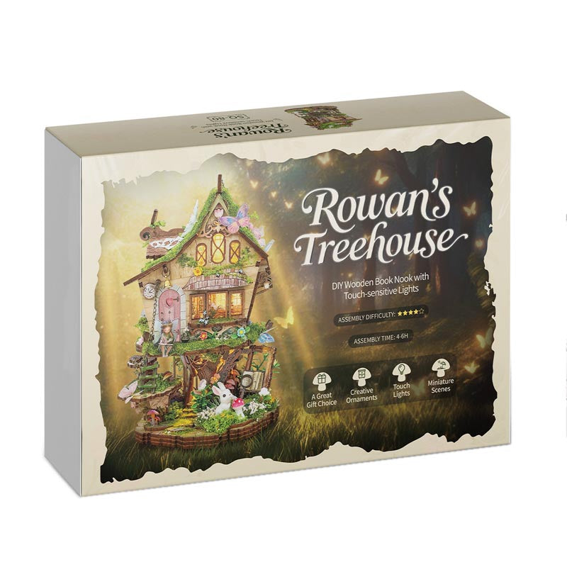Tree House | DIY Miniature House Kit 3D Wooden Model DIY Gift Puzzle