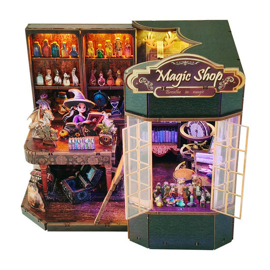 Magic Shop | DIY Miniature House Kit 3D Wooden Model DIY Gift Puzzle