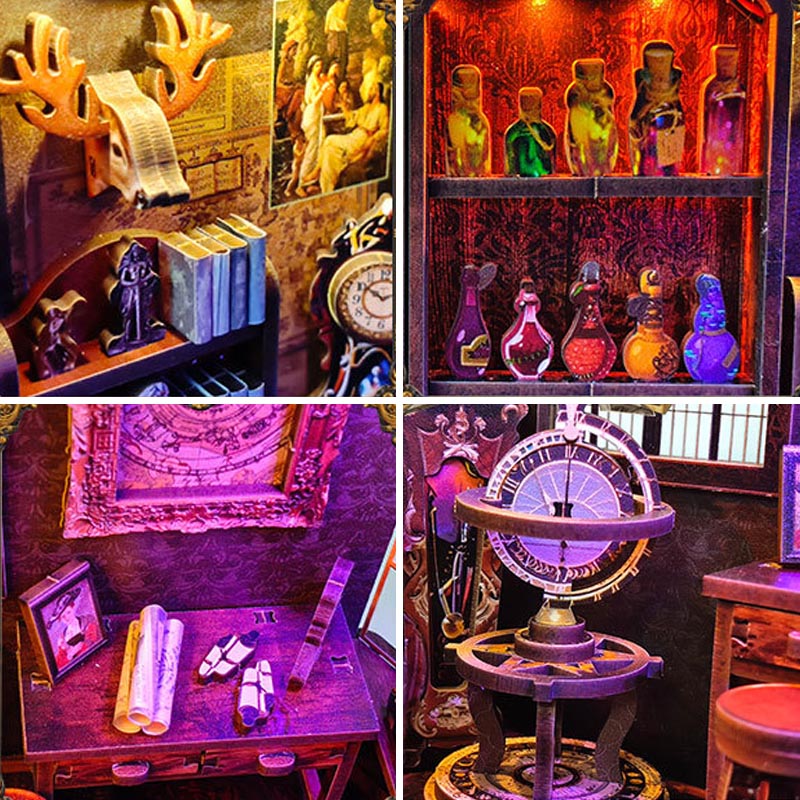 Magic Shop | DIY Miniature House Kit 3D Wooden Model DIY Gift Puzzle