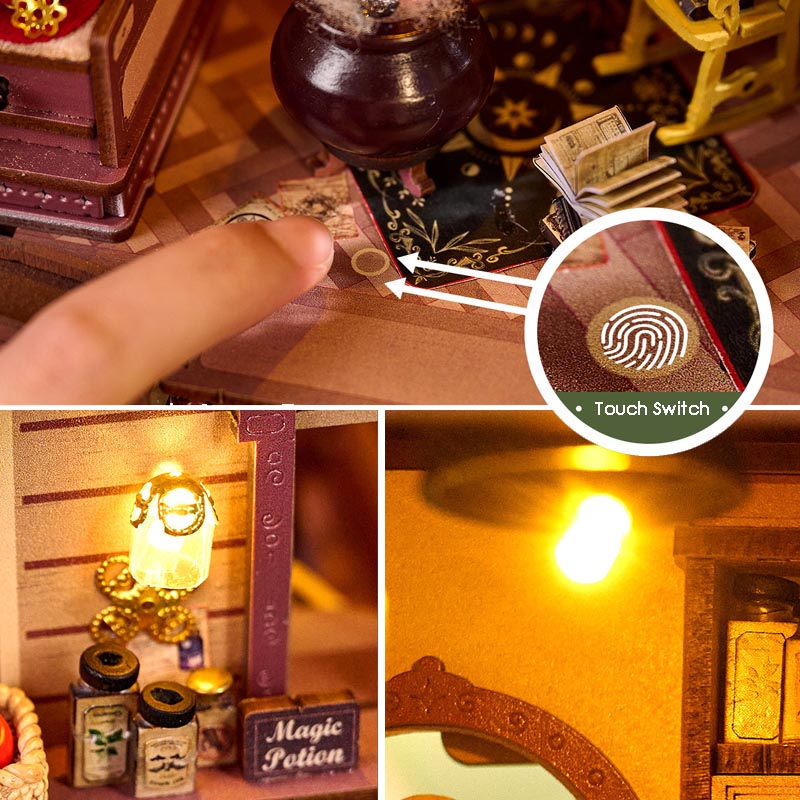 Merchant's Traveling Wagon | DIY Miniature House Kit 3D Wooden Model DIY Gift Puzzle