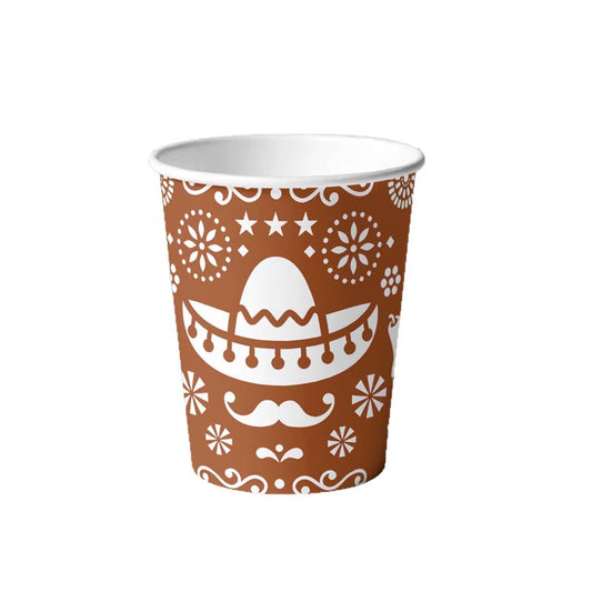 Mexican Fiesta 9oz Cup 50Pcs