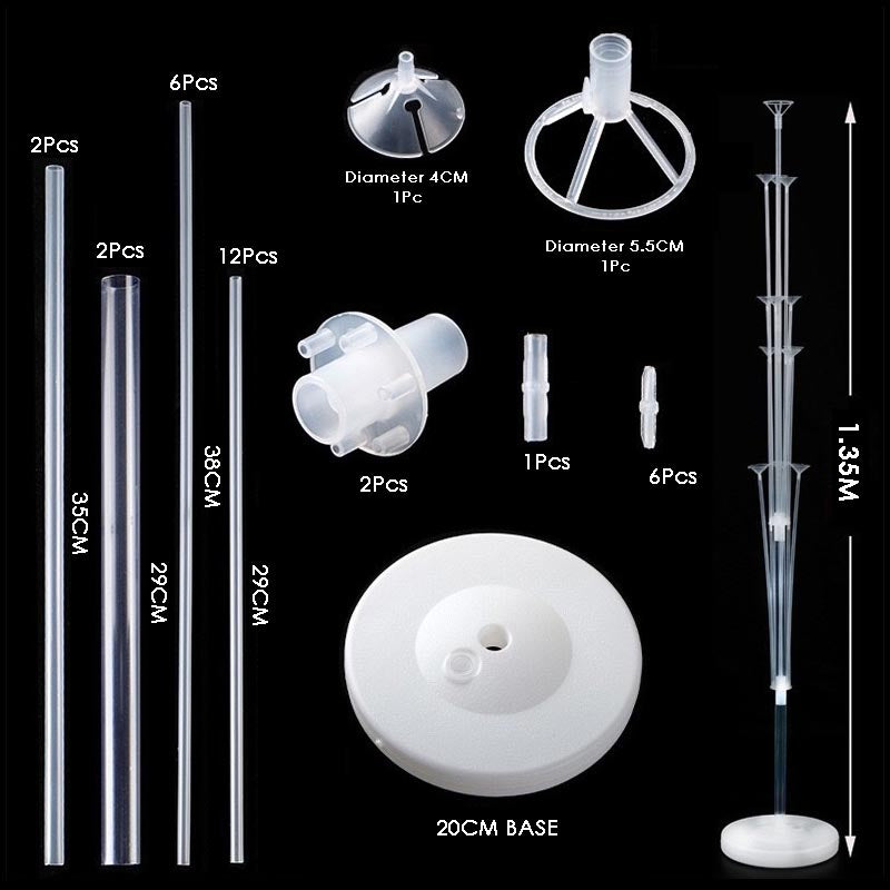 Balloon Stand 1.35m (13 Balloons)