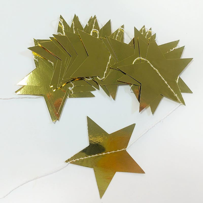 Shiny Star Hanging Decoration 2M