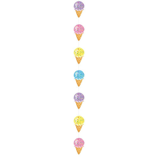 Ice-Cream Hanging Decorations 6Pcs