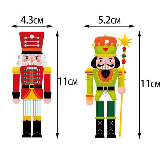 Nutcracker Ornaments 24 Pcs