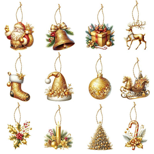 Christmas Ornaments 24Pcs