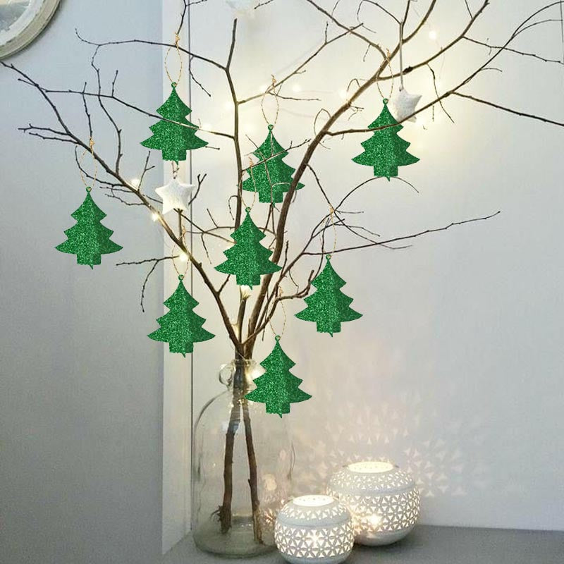 3D Christmas Tree Ornaments 16Pcs