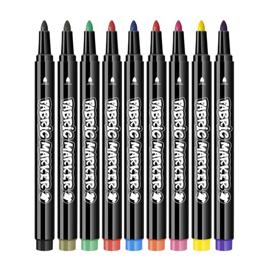 Fabric Markers Single/Dual Tip DIY Works of Art 12/24/36 Colors