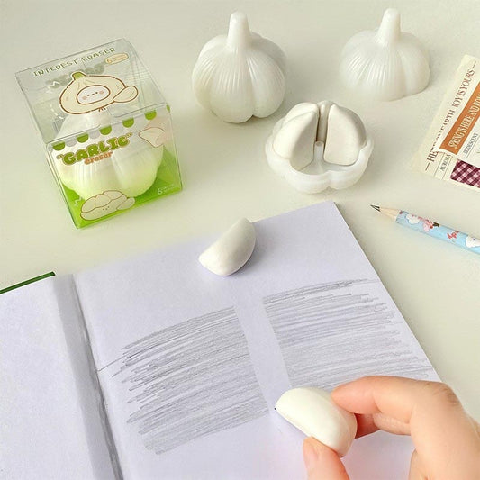 Garlic Eraser 3 Whole Garlic 18Pcs Eraser