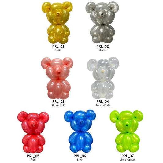 Pearlescent Colored 260 Long 1.8g High Quality Thicken Latex Balloons Twisting Balloon for Animals Modeling 100Pcs