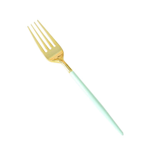 Reusable Plastic Cutlery - GREEN