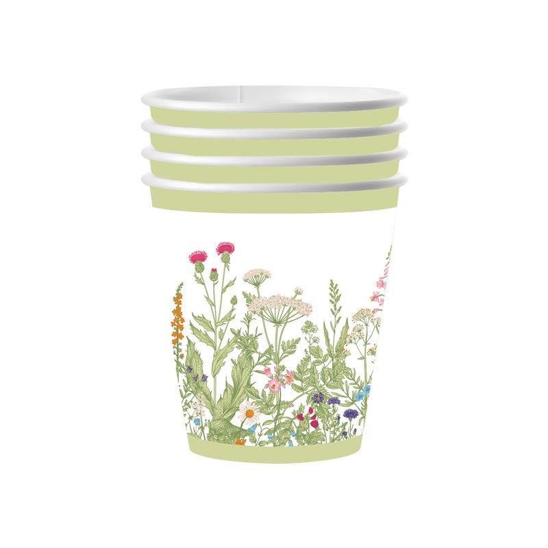 Spring Blossom Green 9oz Cup 100Pcs