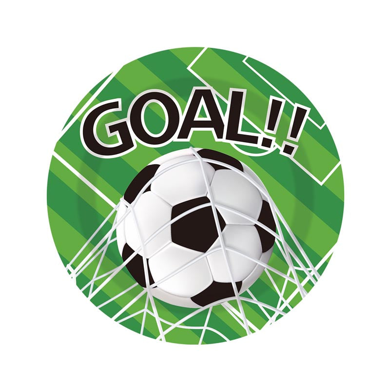 GOAL!! Football 7"/ 9" Paper Plates 50Pcs / 30Sets