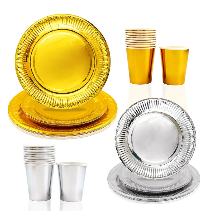 Gold/Silver Color Set for 20 Guests