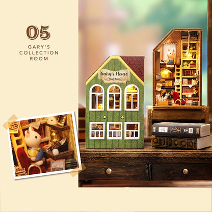 Little Rabbit Town | DIY Miniature House Kit 3D Wooden Model DIY Gift Puzzle