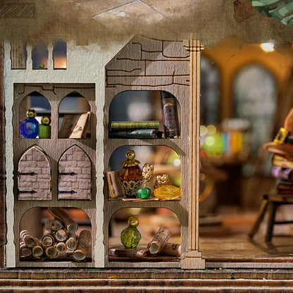 Magic House | DIY Miniature House Kit 3D Wooden Model DIY Gift Puzzle