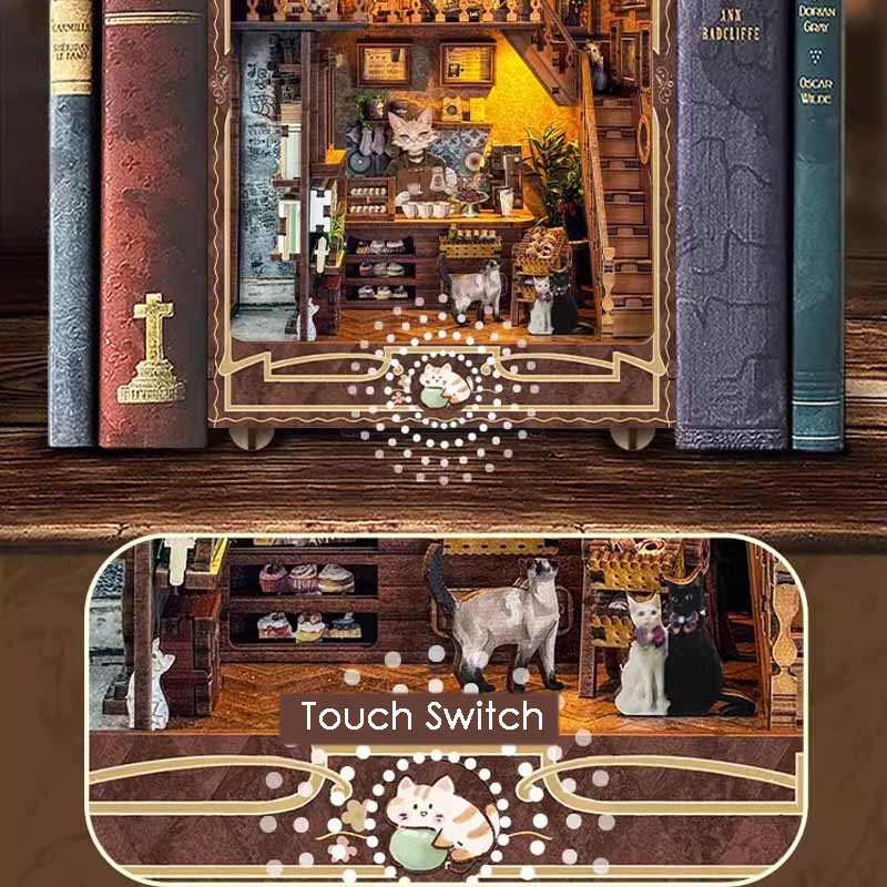 Caramel Dream | DIY Book Nook Miniature House Kit 3D Wooden Model DIY Gift Puzzle