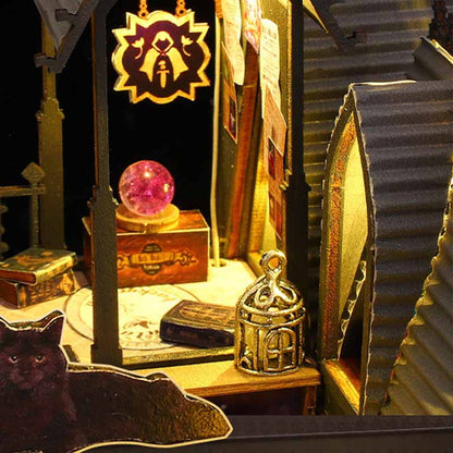 Luna Magic House | DIY Miniature House Kit 3D Wooden Model DIY Gift Puzzle