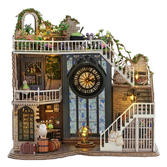 Magic House | DIY Miniature House Kit 3D Wooden Model DIY Gift Puzzle