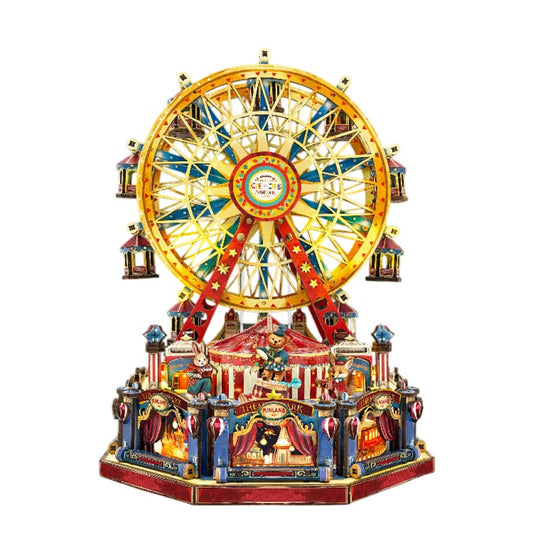 Century Ferris Wheel | DIY Miniature House Kit 3D Wooden Model DIY Gift Puzzle