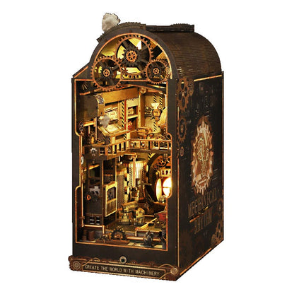 Mechanical Rhythm | DIY Book Nook Miniature House Kit 3D Wooden Model DIY Gift Puzzle