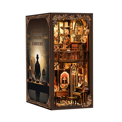 Detective's Study | DIY Book Nook Miniature House Kit 3D Wooden Model DIY Gift Puzzle