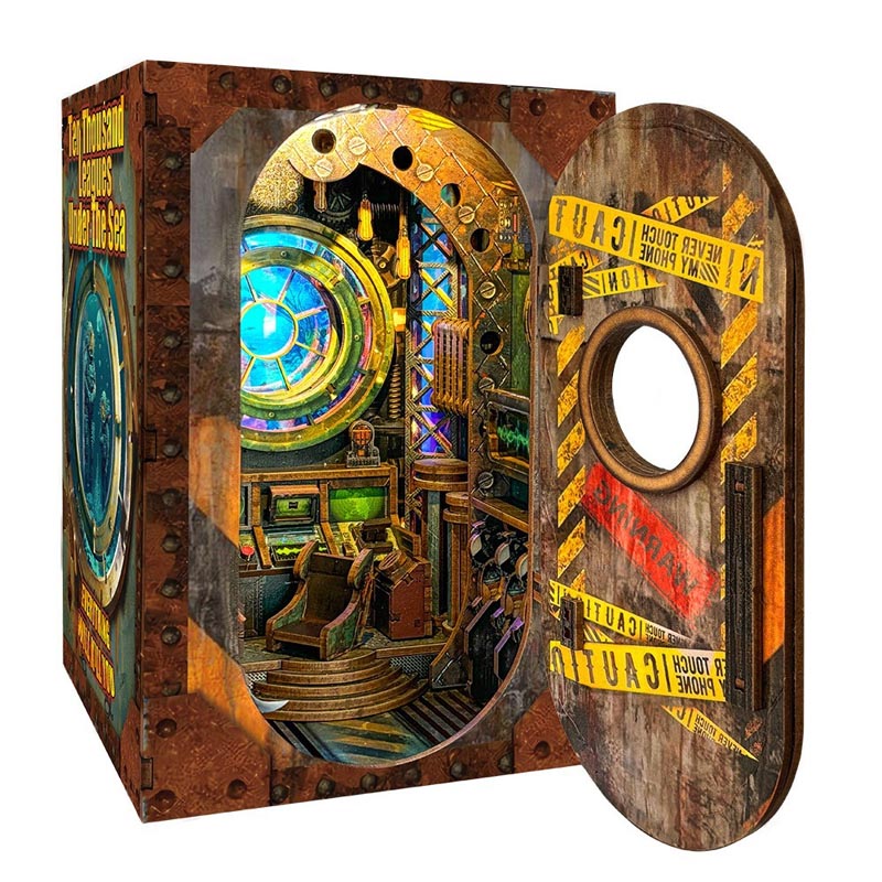 Deep Sea Adventure | DIY Book Nook Miniature House Kit 3D Wooden Model DIY Gift Puzzle