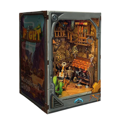 Treasure Mining Zone | DIY Book Nook Miniature House Kit 3D Wooden Model DIY Gift Puzzle