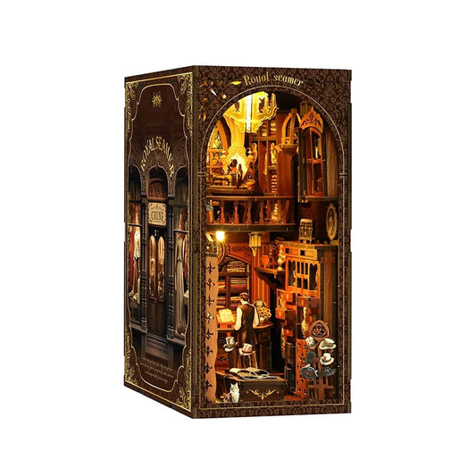 Royal Tailor Shop | DIY Book Nook Miniature House Kit 3D Wooden Model DIY Gift Puzzle