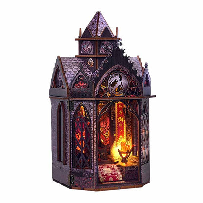 Spire of the Wyrm | DIY Book Nook Miniature House Kit 3D Wooden Model DIY Gift Puzzle