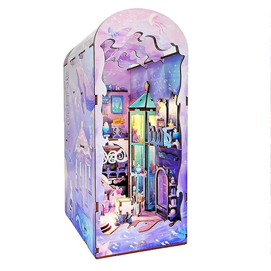 Dream Ocean | DIY Book Nook Miniature House Kit 3D Wooden Model DIY Gift Puzzle