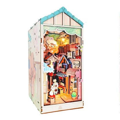 Cat Grocery | DIY Book Nook Miniature House Kit 3D Wooden Model DIY Gift Puzzle