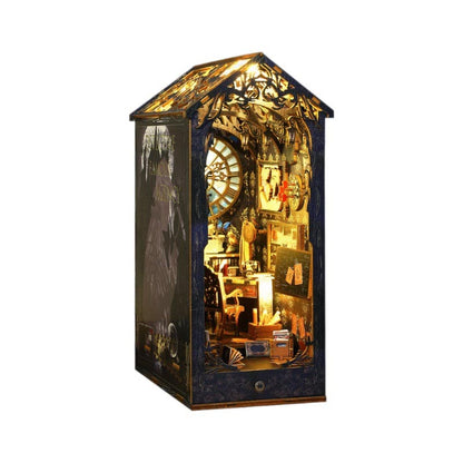 Detective Agency Office  | DIY Book Nook Miniature House Kit 3D Wooden Model DIY Gift Puzzle