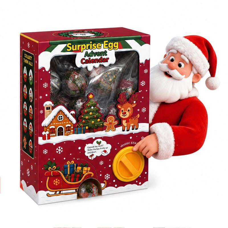 [Christmas 2026] Christmas Advent Calendar Blind Box 24 Surprise Egg 600 Pcs