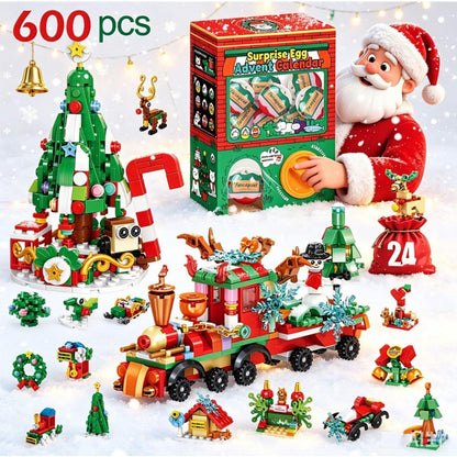 [Christmas 2026] Christmas Advent Calendar Blind Box 24 Surprise Egg 600 Pcs