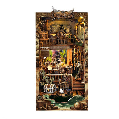 Ocean Rogue Pirate | DIY Book Nook Miniature House Kit 3D Wooden Model DIY Gift Puzzle