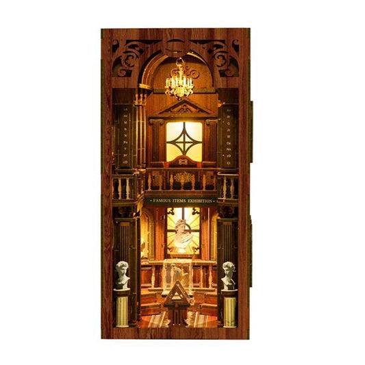 Philosophy Library | DIY Book Nook Miniature House Kit 3D Wooden Model DIY Gift Puzzle