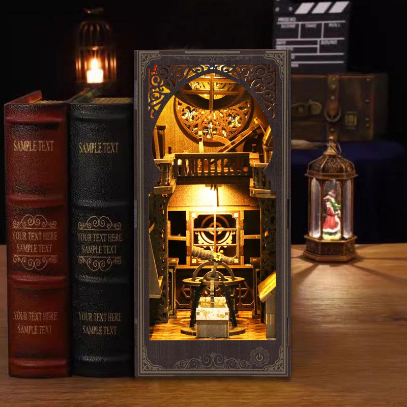 Astronomical Museum | DIY Book Nook Miniature House Kit 3D Wooden Model DIY Gift Puzzle