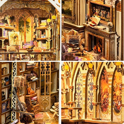 Baroque Dream | DIY Book Nook Miniature House Kit 3D Wooden Model DIY Gift Puzzle