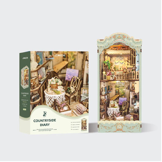 Countryside Dairy | DIY Book Nook Miniature House Kit 3D Wooden Model DIY Gift Puzzle
