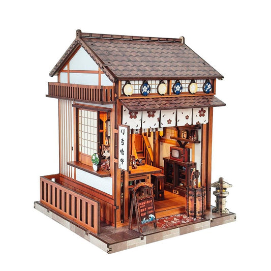 Lzakaya | DIY Book Nook Miniature House Kit 3D Wooden Model DIY Gift Puzzle