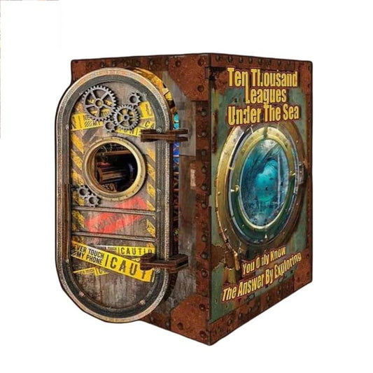 Deep Sea Adventure | DIY Book Nook Miniature House Kit 3D Wooden Model DIY Gift Puzzle