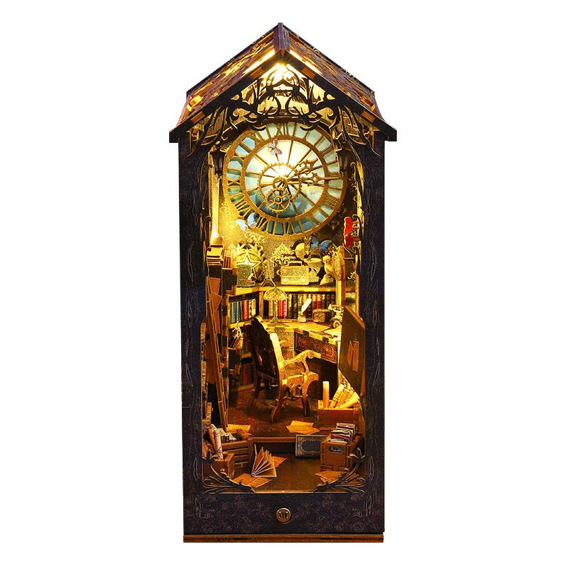 Detective Agency Office  | DIY Book Nook Miniature House Kit 3D Wooden Model DIY Gift Puzzle