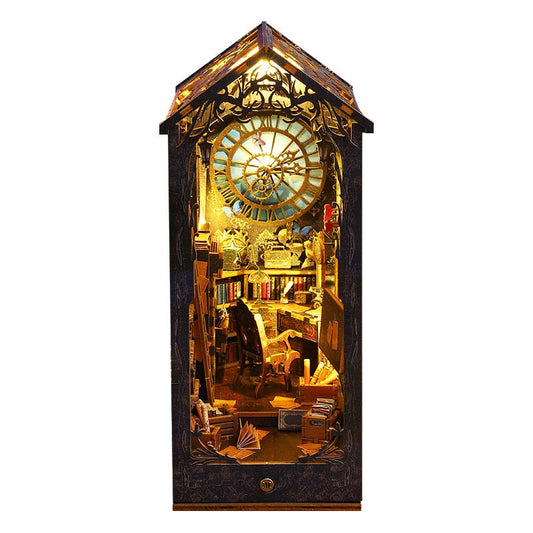 Detective Agency Office  | DIY Book Nook Miniature House Kit 3D Wooden Model DIY Gift Puzzle