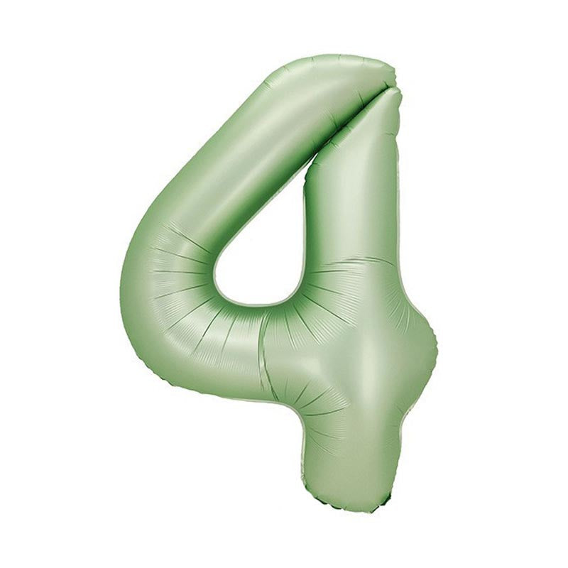 32 inch aluminum foil light green avocado number balloon 0-9 for birthday, decoration, graduation, anniversary, new year or light green avocado theme party or any other parties. Party supplies for kids, boys, girls, man and woman.