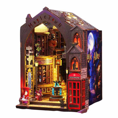 Magic Alley | DIY Book Nook Miniature House Kit 3D Wooden Model DIY Gift Puzzle