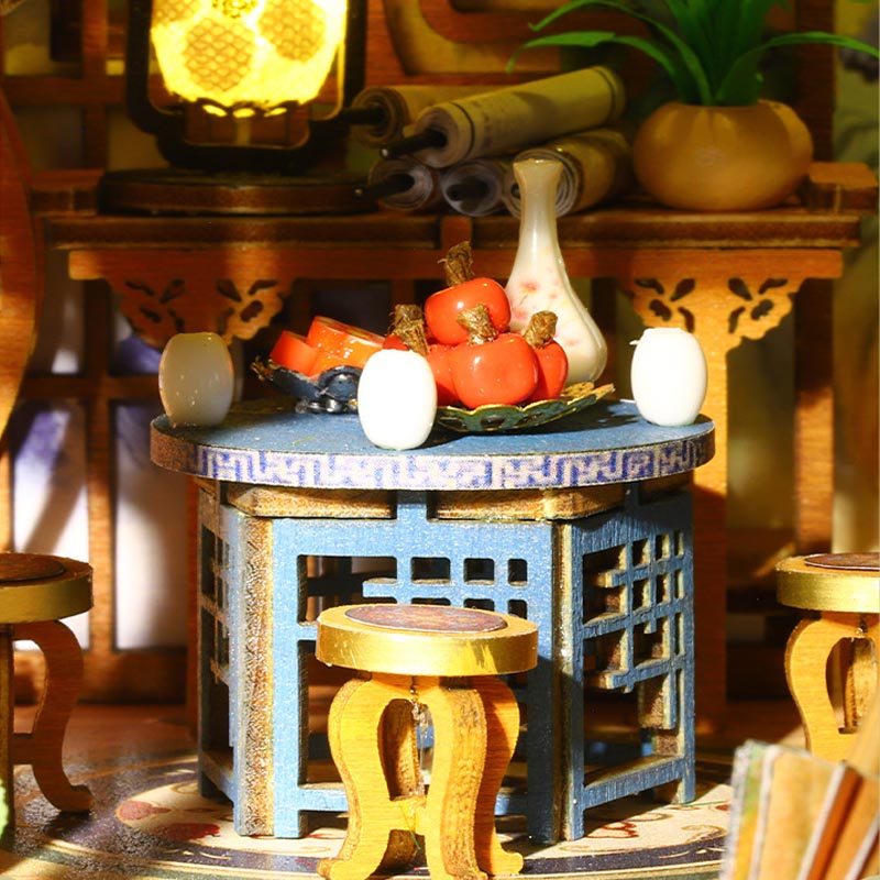 Chinese Ancient Villa | DIY Miniature House Kit 3D Wooden Model DIY Gift Puzzle