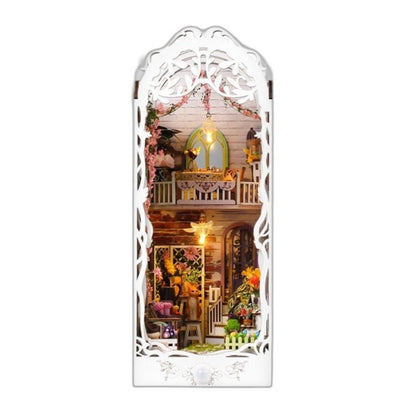 Flower House | DIY Book Nook Miniature House Kit 3D Wooden Model DIY Gift Puzzle