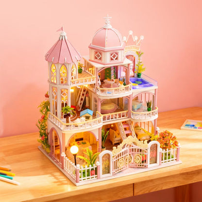 Windsor Castle | DIY Miniature House Kit 3D Wooden Model DIY Gift Puzzle